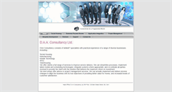 Desktop Screenshot of daa-consultancy.co.uk